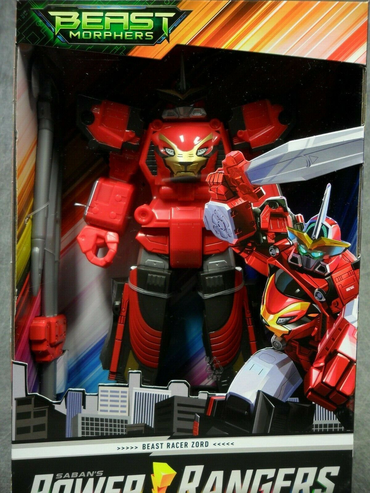 Power Rangers Beast Racers Power Rangers Beast Racer Zord Megazord Beast Morphers Action Figure ...