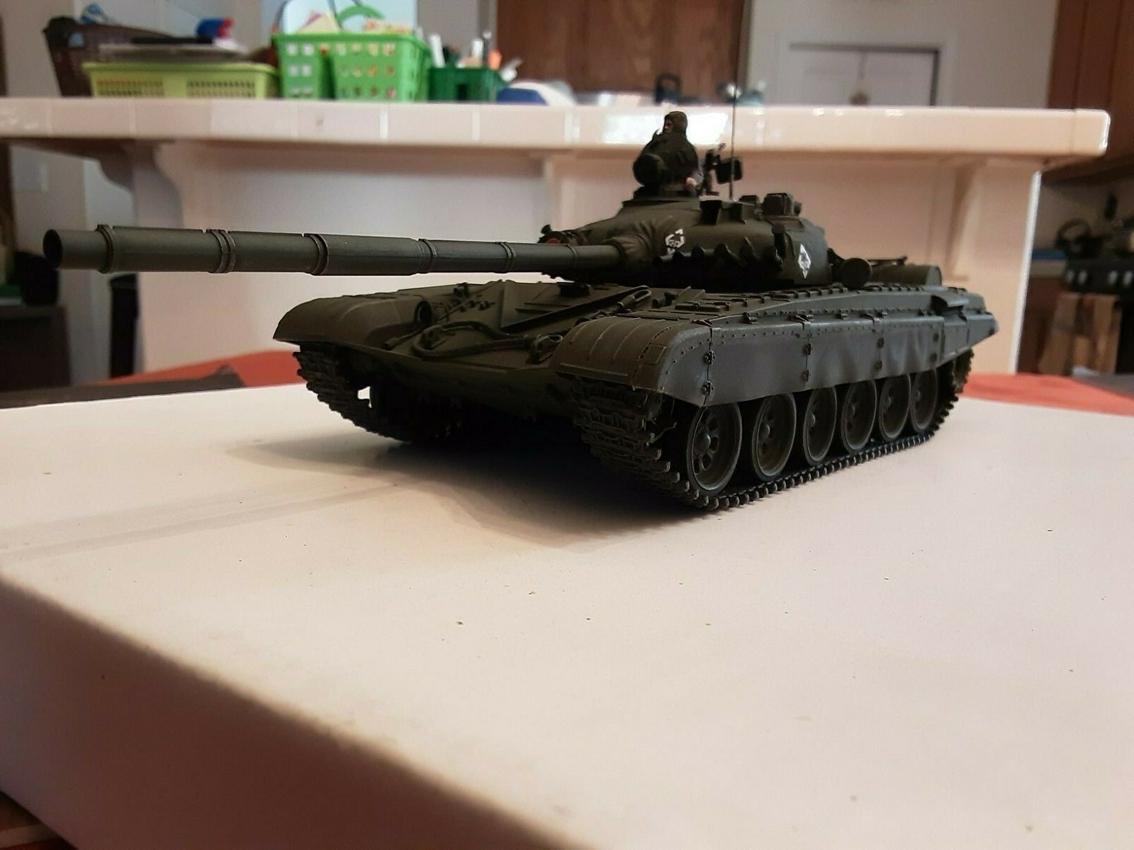 L Scale Color Built Plastic Model In 1/35th Scale Of A Soviet T - 72 | #21140773