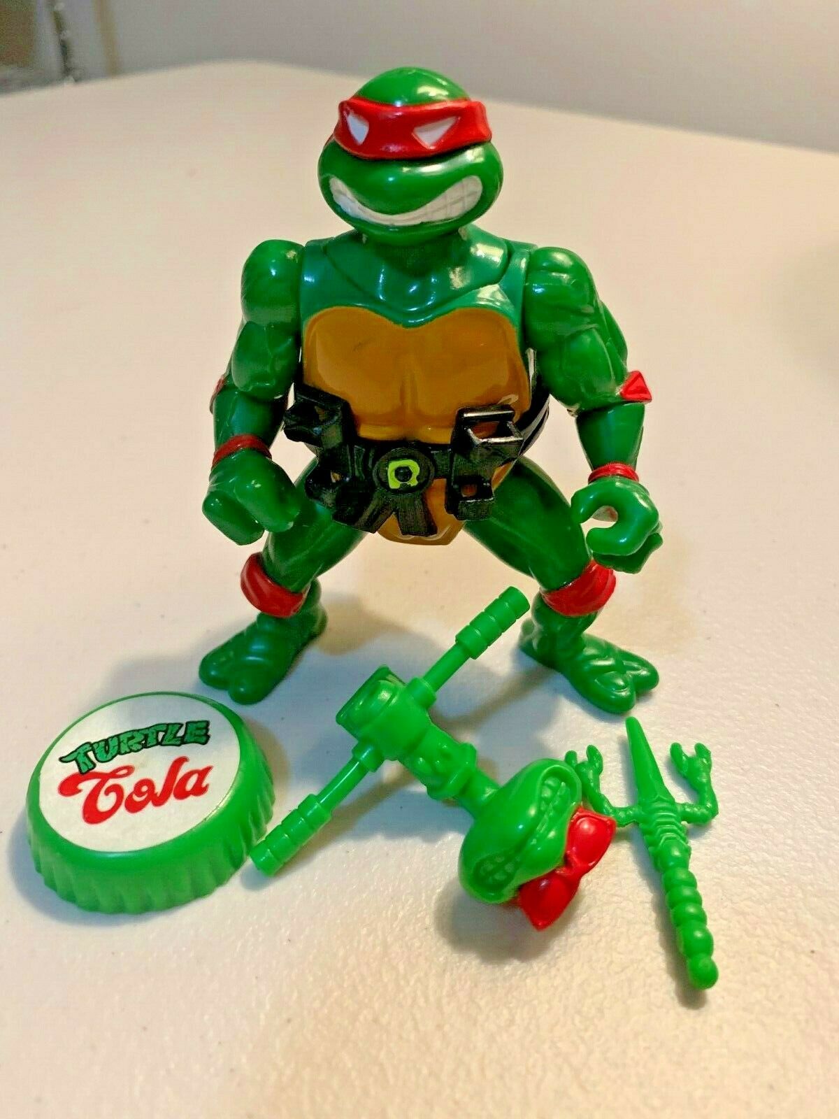 Old Ralph Tmnt Vintage TMNT Head Droppin Raphael Complete Action Figure Ralph | #21132844