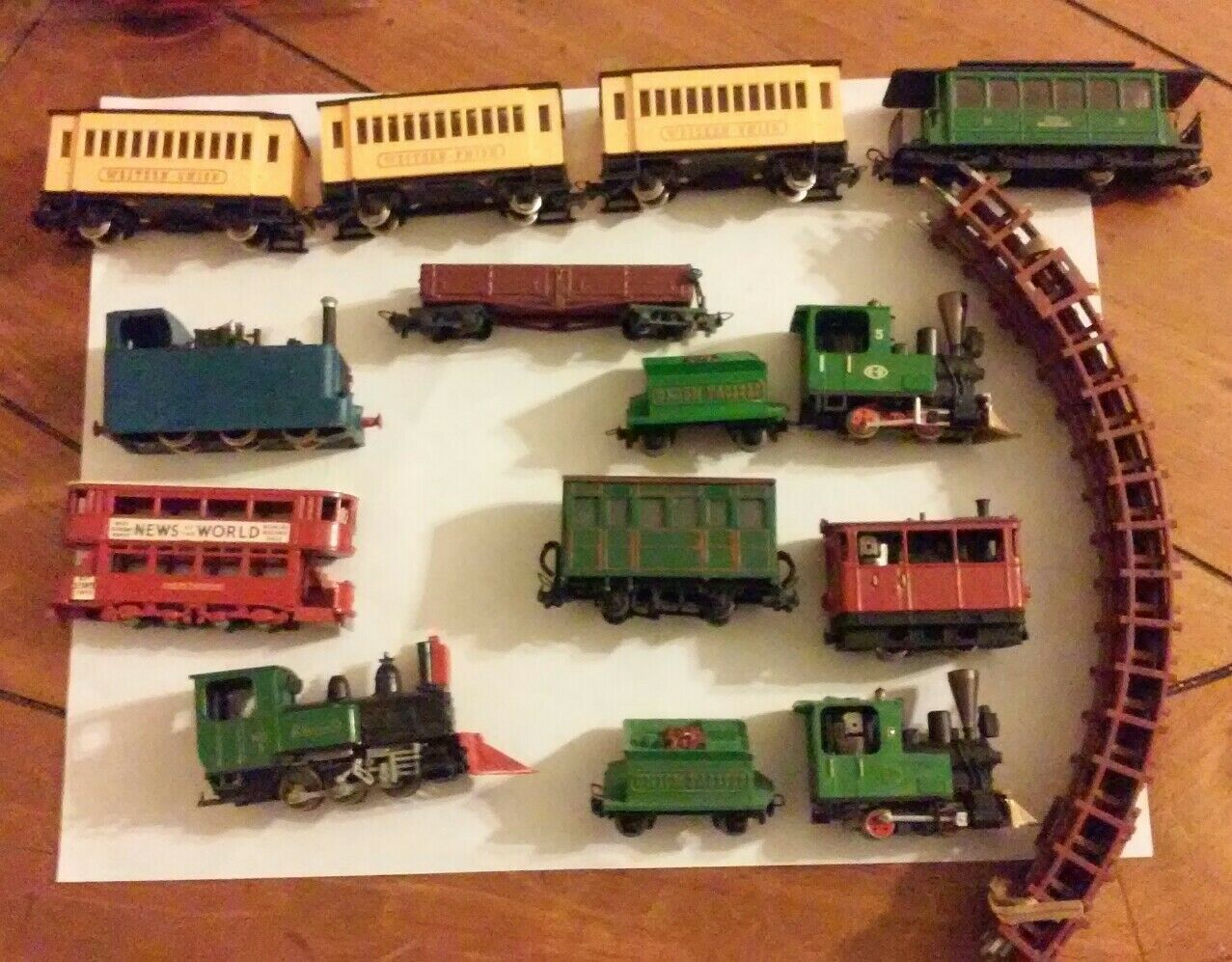 Ho Scale Narrow Gauge HOn3O Minitrains Assorted Steam Locomotive W ...