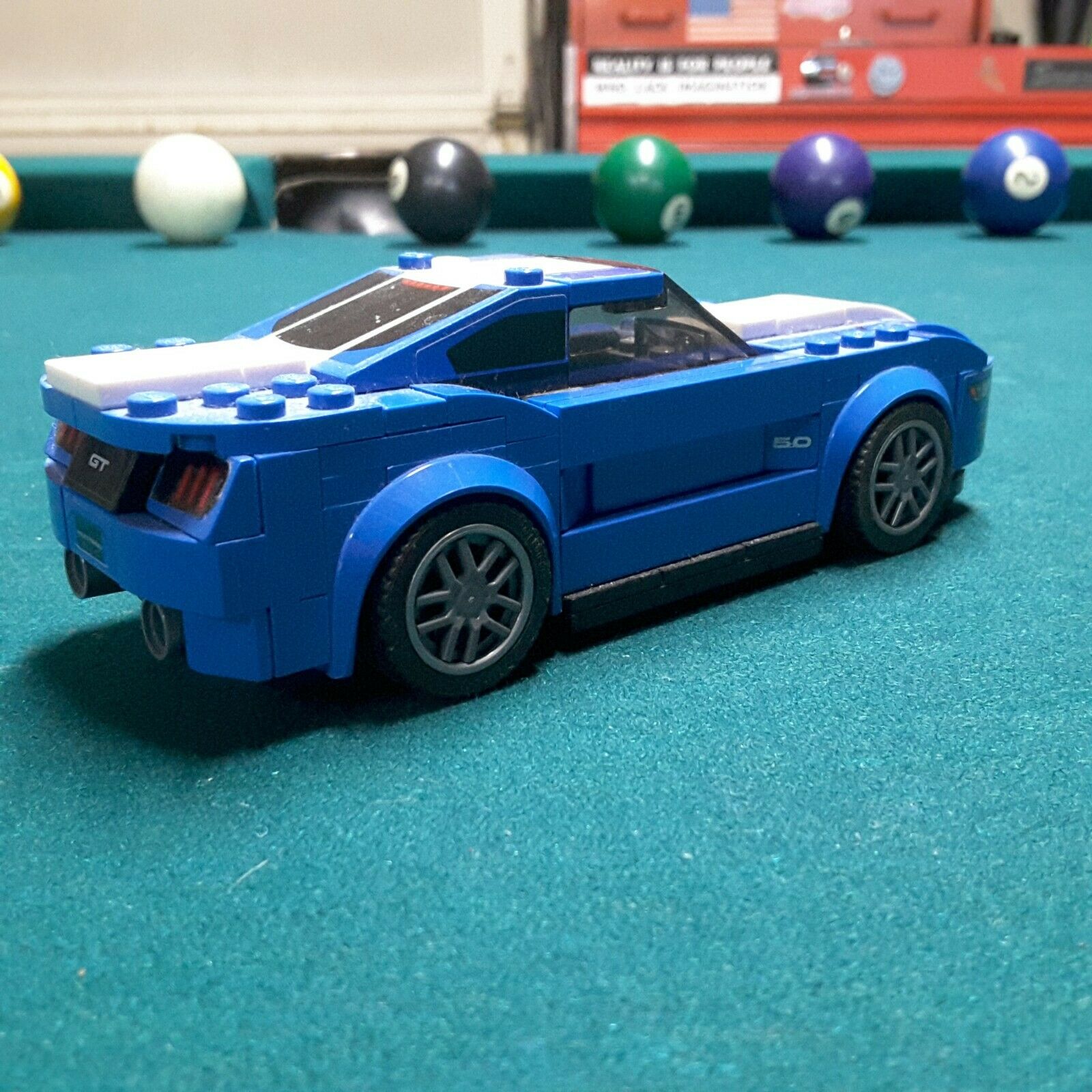 Lego 75871 Speed Champions Ford Mustang GT Minifigure Racecar ...
