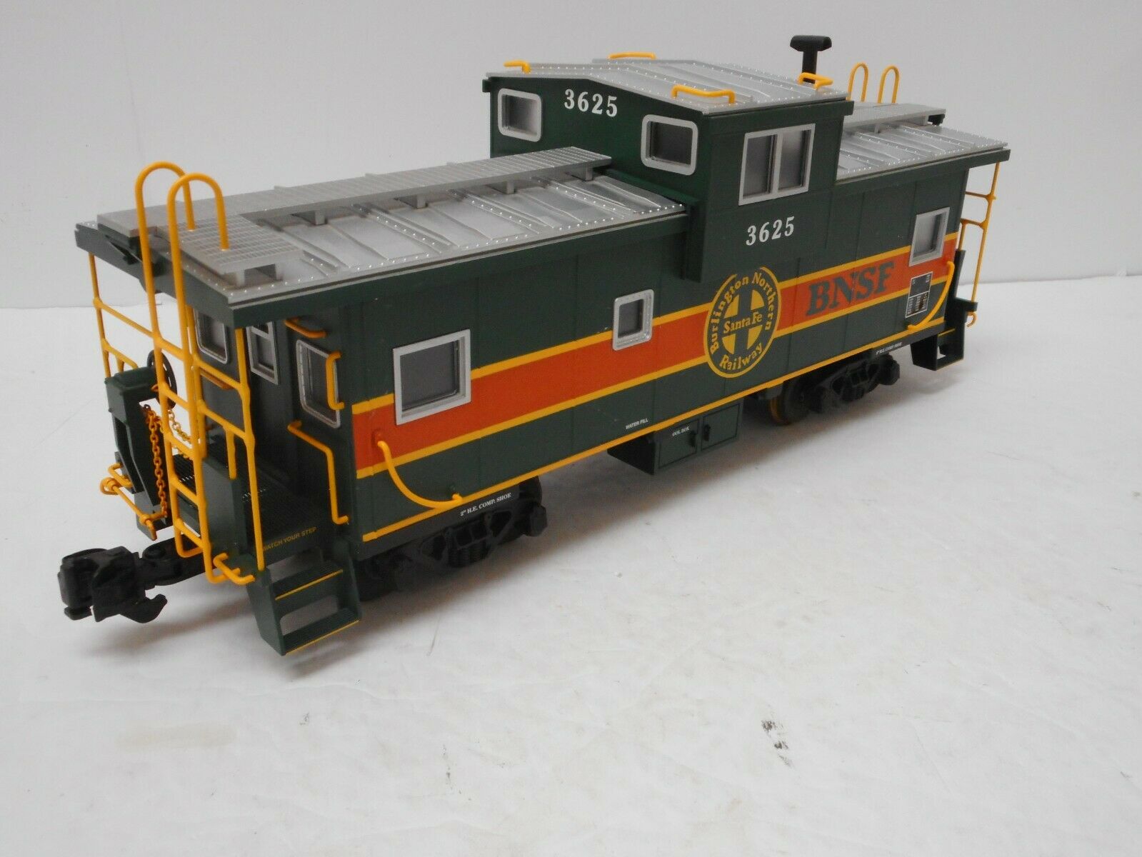 USA Trains R12111 BNSF Santa Fe Extended Vision Caboose 3625 G Scale NO usa-trains-r12111-bnsf-santa-fe-extended-vision-caboose-3625-g-scale-no