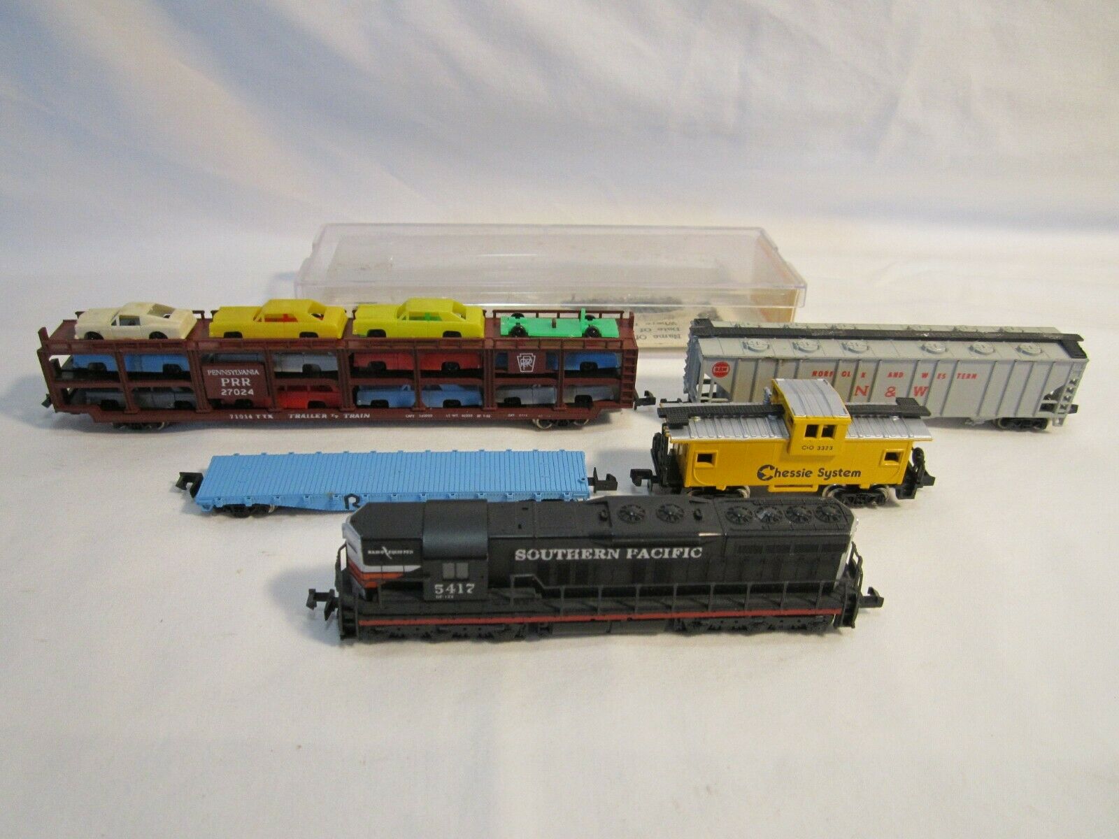 N Scale Gauge Model Rail Road Train Engine KATO Heavy Diesel & Freight ...