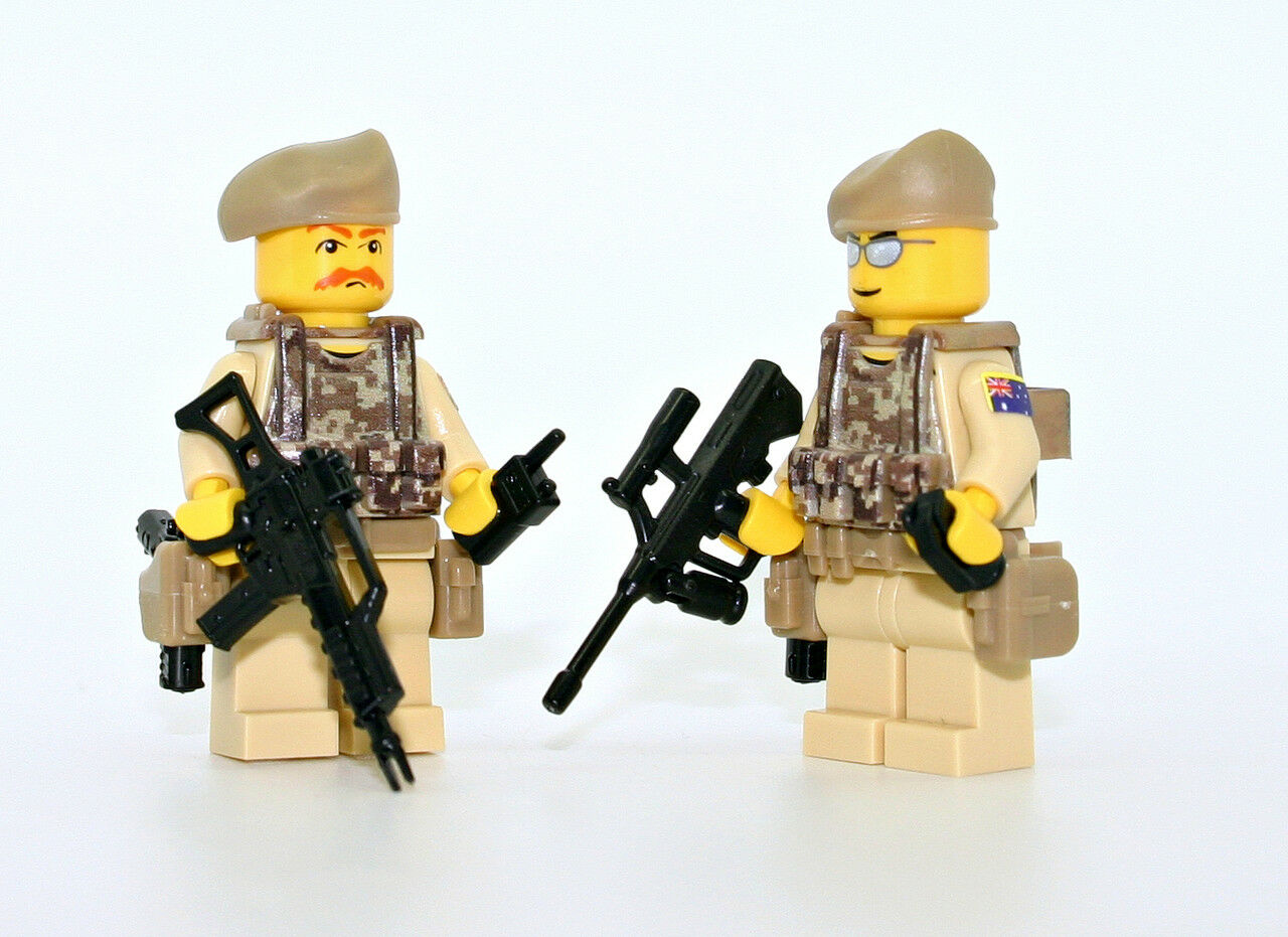 Aussie SAS Special Forces Team 1 Minifigures Made With Real LEGO ...