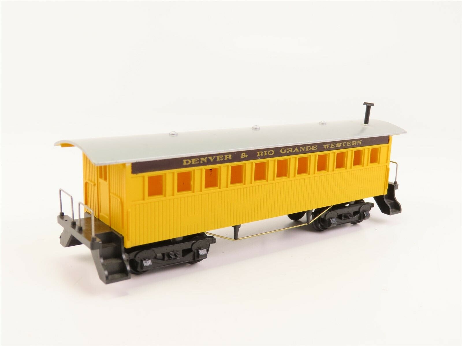 HO Scale D&RGW Rio Grande Passenger Coach Car No Road RTR Model Train ...